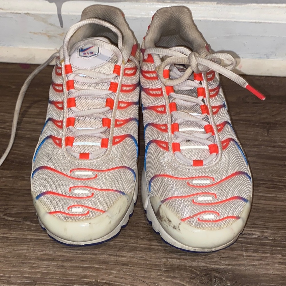 Nike Air Max Plus GS “3D Glasses” White/pink/Blue